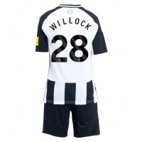 Fotbalové Dres Newcastle United Joe Willock #28 Dětské Domácí 2024-25 Krátký Rukáv (+ trenýrky)